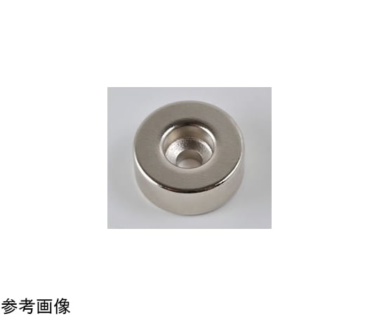 68-5595-53 ネオジム磁石（N45）円柱型段穴付 Φ30×20（M8段穴