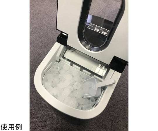 68-5694-17 LIVZA 家庭用高速製氷機 ブラック ICE2200-BK 【AXEL】 アズワン