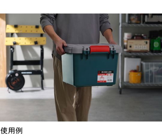 68-5755-84 RVBOX 400 グレー/ダークグリーン 6個 RV400R 【AXEL