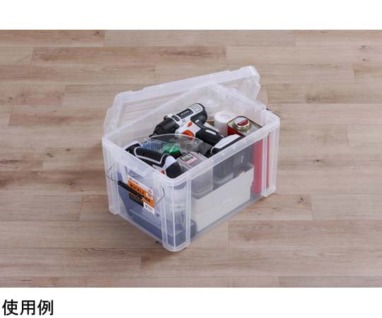 68-5777-32 バックルコンテナ クリア 容量（約）19.5L BL-21R 【AXEL