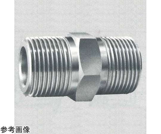 68-5790-83 高圧管継手（ねじ込み形管継手） ニップル SNP R1／4