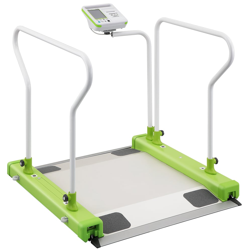 68-5810-82 バリアフリースケール 立位・車イス用 AD-6105R 【AXEL