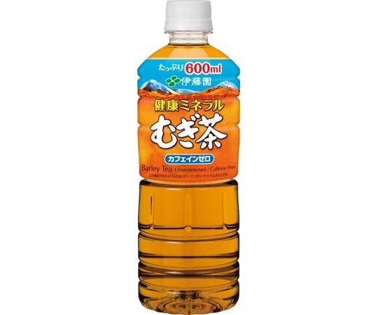 68-5854-81 健康ミネラルむぎ茶 600mL 1ケース（24本入） 19374 【AXEL