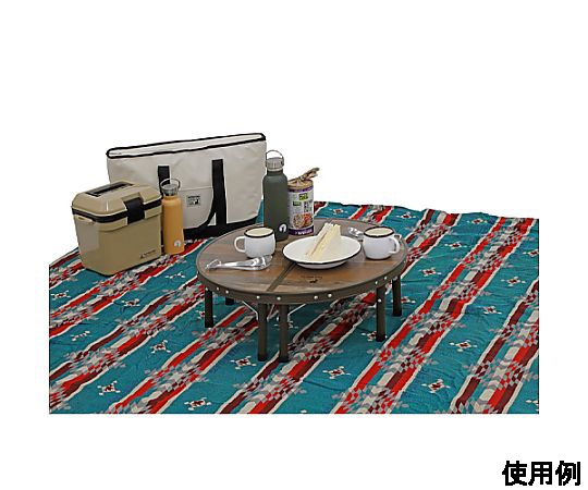 68-6575-22 600x600x225/400mm テーブル（折畳式） EA913YA-75 【AXEL