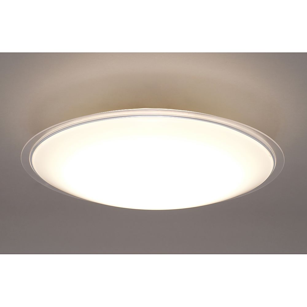 68-6603-71 LEDシーリングライト 14畳調色 クリアフレーム CEA14DL-5.0