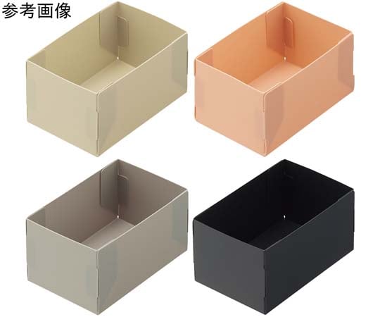 ルビ 68-6654-96 Roomy 仕切りケース A6 1/2 グレー A797-27 【AXEL