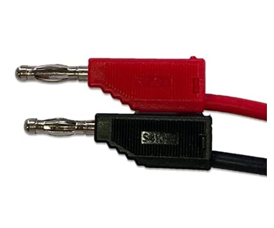68-6674-83 スタック可能両端バナナプラグ付きテストリード φ4mm 25cm