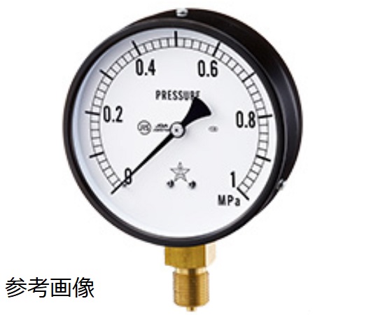 68-6745-16 一般圧力計 AT R1/4x60x0.6MPa G211-112-0.6MPa 【AXEL