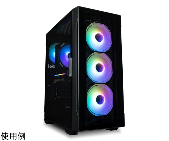 PC_NEO　5台 68-7000-67 ミドルタワー型PCケース i3 I3 NEO TG Black 【AXEL