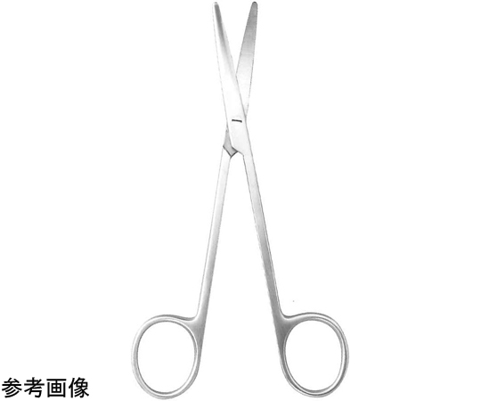 68-7003-43-81 メッツェンバウム剪刀 直 18.0cm 0-020-18 【AXEL
