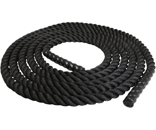 68-7030-24 バトルロープ 38mm/9m ブラック BRB009 【AXEL