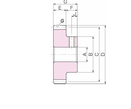 KHK 歯研平歯車SSG3−26F30A SSG3-26F30A 2557