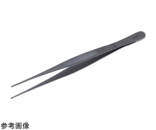 68-7160-97 先細外科ピンセット 18cm 有鈎 A043-2621 【AXEL
