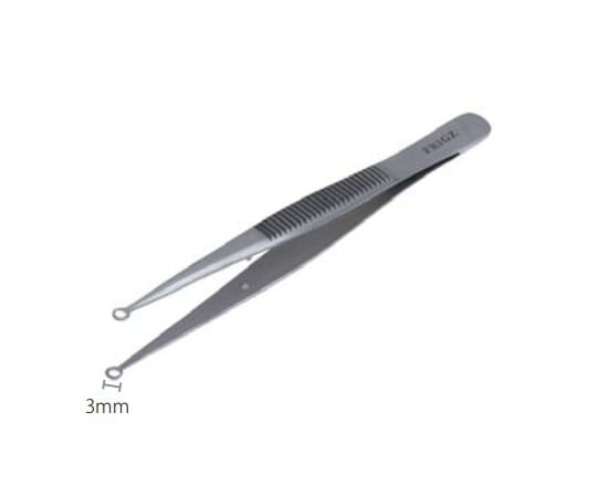 オルゴンリング　ピンセット（中） 68-7161-21 リング ピンセット 10cm 3mm A502-0081 【AXEL