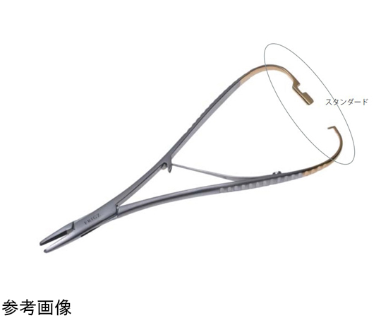 68-7161-39 T/Cマッチュー持針器（スタンダード）19cm 0.5