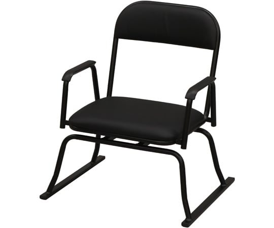 68-9390-54 楽座椅子 ハイタイプ ブラック RCH-500 【AXEL】 アズワン