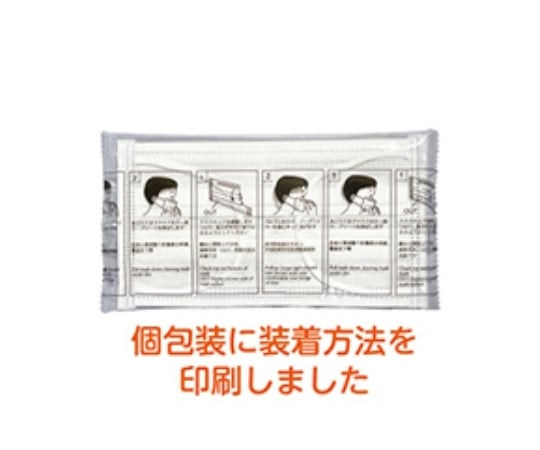 68-9396-14 1パックマスク 1ケース（50枚×40箱入） FR-196 【AXEL