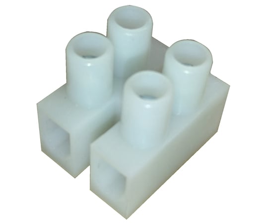 68-9444-56 中継用端子台 コネクタ 2極 ホワイト 1セット（5個入） BS