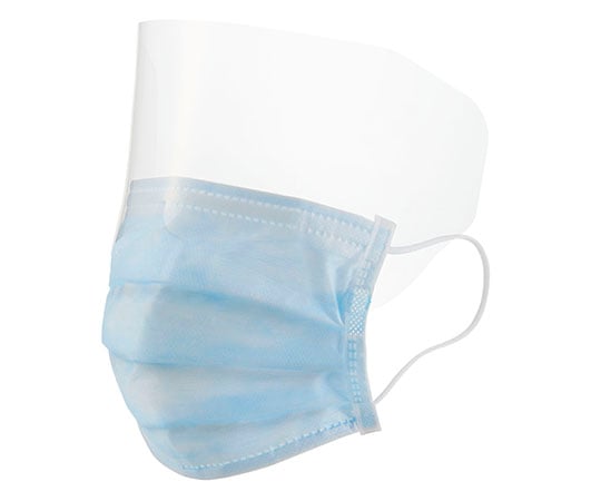 68-9448-69 アイシールドマスク カップキーパー ゴムタイプ 空色ブルー