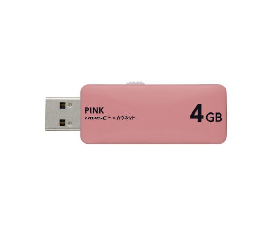 68-9479-94 USBメモリスライド式 4GB ブラック KNUF141S4G2BK