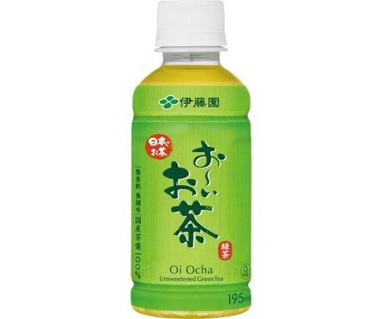 68-9492-82 おーいお茶緑茶 195mL 30本 62785 【AXEL】 アズワン