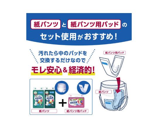 取扱を終了した商品です］68-9515-85 肌ケア アクティ うす型パンツ L