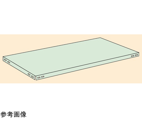 軽中量棚ND型用オプション棚板セット W900×D724mm用 グリーン　ND-97N
