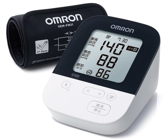 オムロン　上腕式血圧計スタンダード１９シリーズ HCRｰ7501T【送料無料】(一部地域別途) 68-9654-46 上腕式血圧計 HCR-7501T 【AXEL】 アズワン