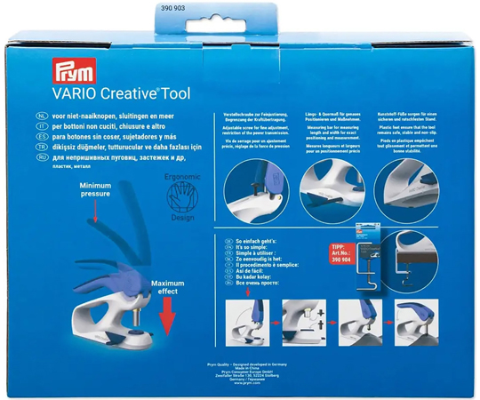 68-9783-51 Vario Creative Tool 家庭用ハンドプレス機 【AXEL 68-9783-51 Vario Creative Tool 家庭用ハンドプレス機 【AXEL