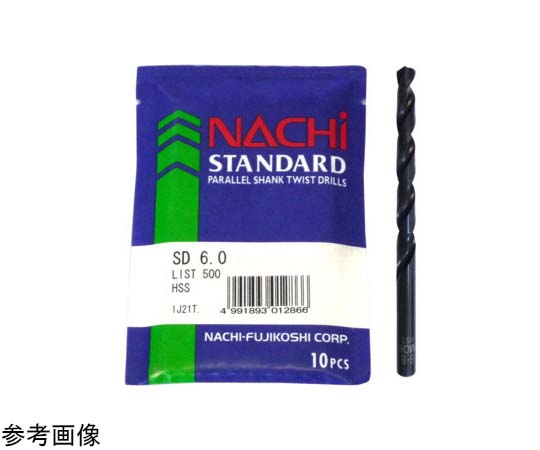 新しい季節 68-9785-67-81 ナチ鉄工用ドリル（10本入）6.5mm 304697 【AXEL メンテナンス