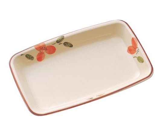 68-9807-53 深型角皿 里香（りか） YH-600-RK 【AXEL】 アズワン