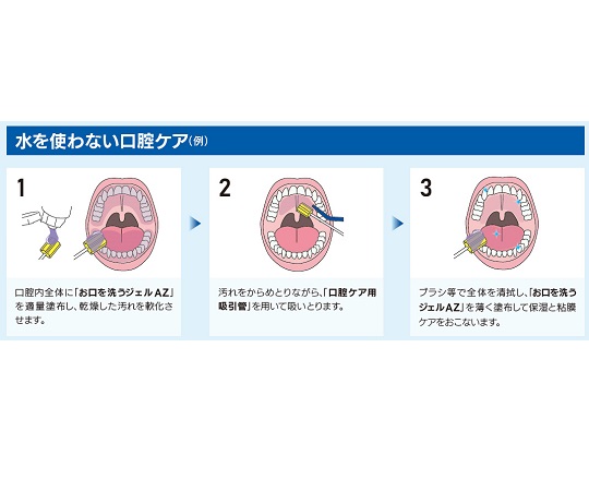 68-9810-12 お口を洗うジェルAZ 80g OGAZ80 【AXEL】 アズワン