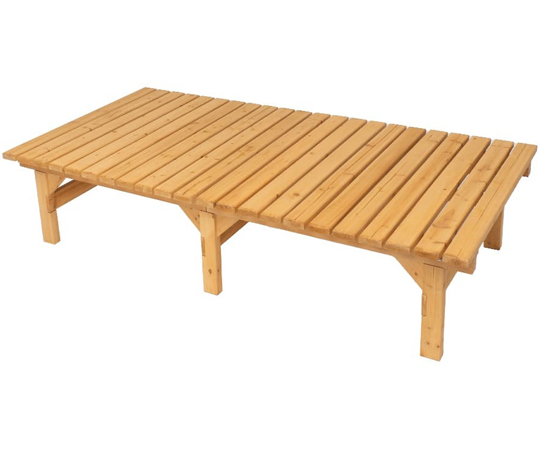 木台 69-0290-36 木製縁台（アクリル樹脂塗装済み）大 約幅1800×奥行900×高