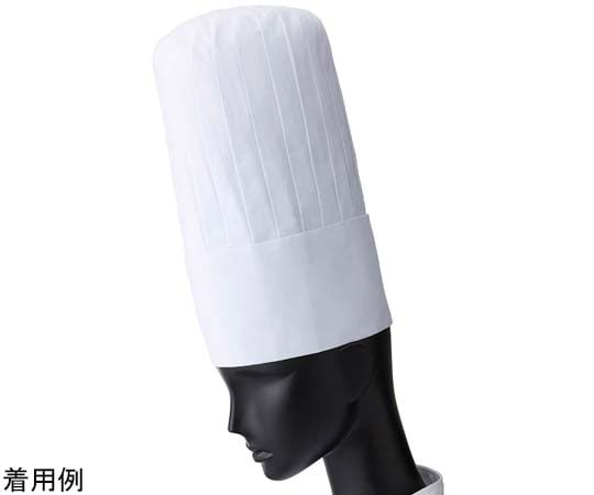 コックチーフ 帽子 ホワイト M　1