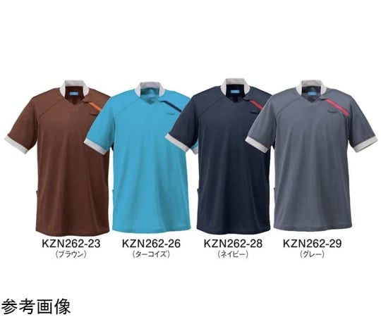69-0460-78 楽ポロ S グレー KZN262-29 【AXEL】 アズワン