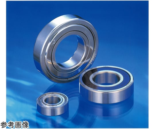 天然物 軸先 12对 69-0540-65 日本精工（NSK） ステンレス軸受 SS6905ZZ-T 【AXEL】 アズワン