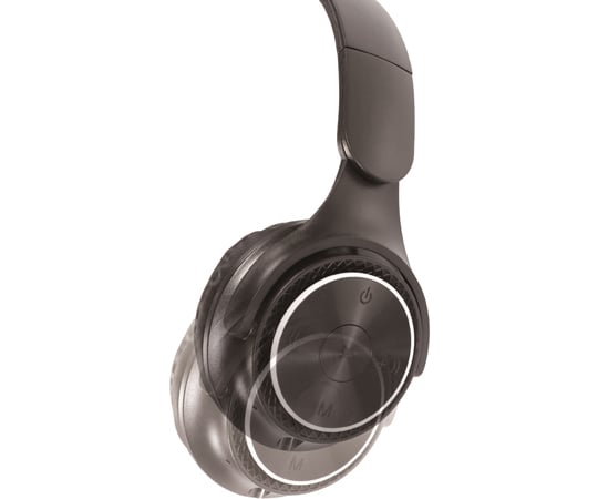 取扱を終了した商品です］69-0805-07 BluetoothワイヤレスヘッドホンBK