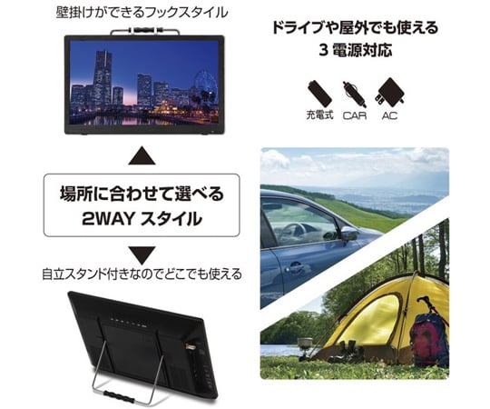 14インチ ポータブルDVDプレーヤー ポータブルDVDプレーヤー 14インチ 防水レベルIPX7 DVD/CD再生