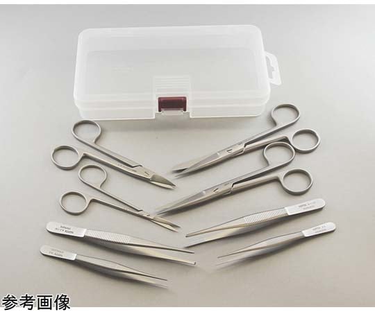 69-0953-24 有鈎ピンセット 直型 130mm A-2-130 【AXEL】 アズワン