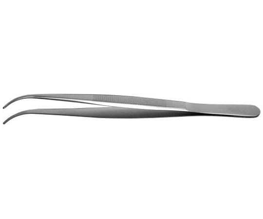 69-0953-34 先曲り先細無鈎ピンセット 130mm A-3-2 【AXEL