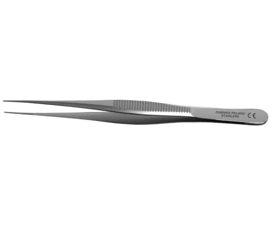 69-0953-39 虹彩無鈎ピンセット 直型 100mm A-7 【AXEL】 アズワン