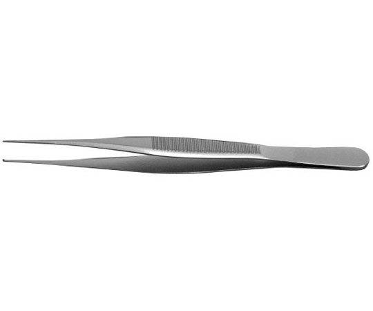 69-0953-39 虹彩無鈎ピンセット 直型 100mm A-7 【AXEL】 アズワン
