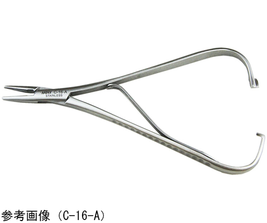 69-0955-23 マッチュー持針器 140mm C-16-A-140 【AXEL】 アズワン