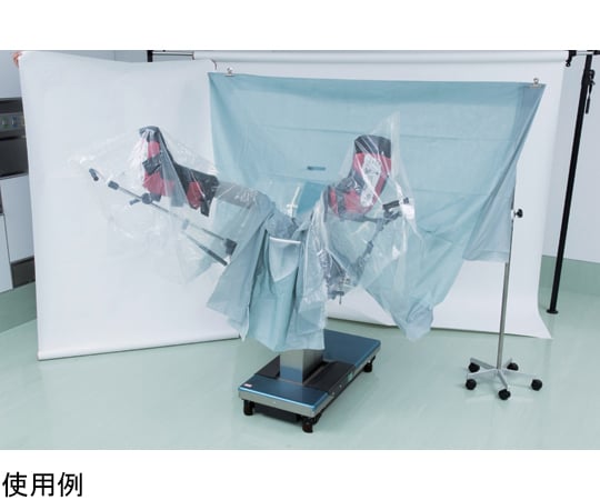 69-1144-59 婦人科ドレープ・腹腔鏡下手術用 1箱（5枚入） HPL-98LH