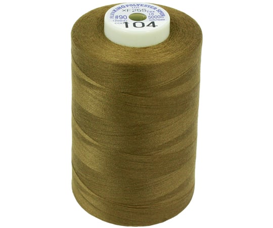 キングスパンミシン糸 工業用 90番/5000m ロックミシン糸 KING90