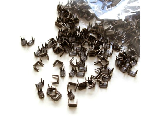 69-1197-18 ファスナー用止め金具 下止めパーツ アンティーク 69-1197-18 ファスナー用止め金具 下止めパーツ アンティーク
