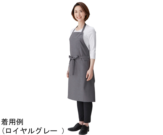 胸当てエプロン ダークネイビー フリー　KI750