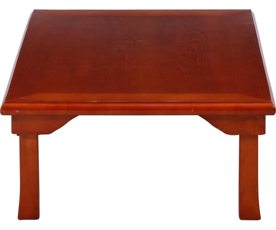 69-1895-17 折脚和風座卓 TLM-12075OAK 72929 【AXEL】 アズワン