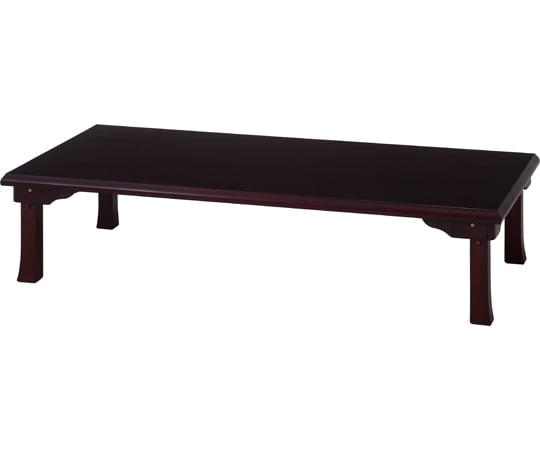 69-1895-17 折脚和風座卓 TLM-12075OAK 72929 【AXEL】 アズワン