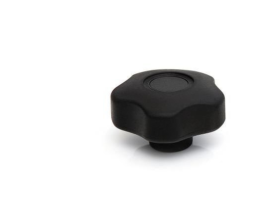 つまみノブ RS PRO マルチローブ, M6 直径:28mm 黒 1袋(10個入)